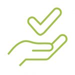 Icon Feedbackgespräch der nachhaltigen Anlageberatung der ForestFinance Capital